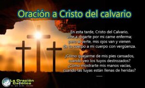 Oración a Cristo del Calvario Señor Jesucristo