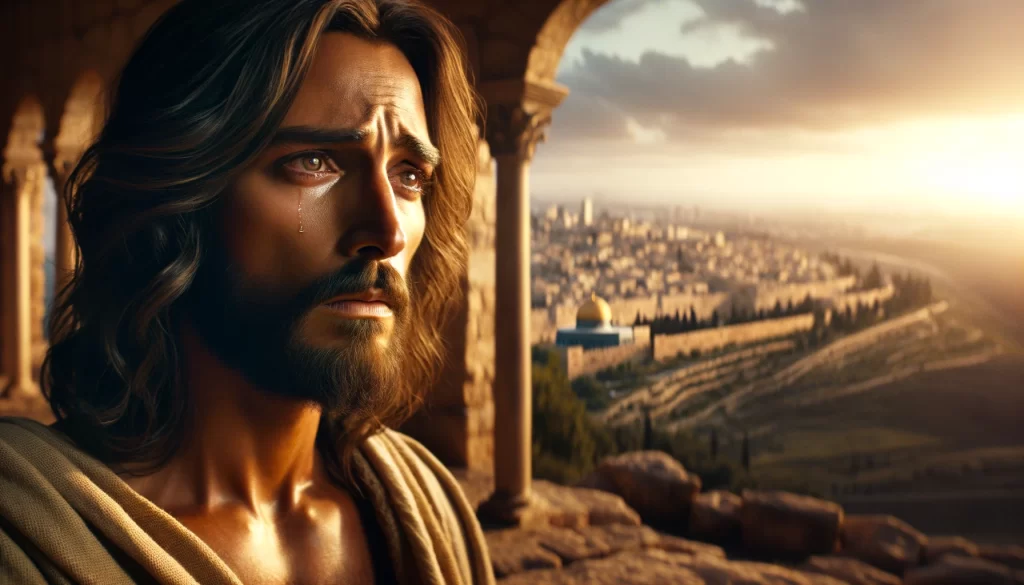 Jesús lloró: versículo y su significado en la fe católica