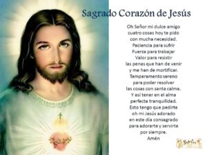 Oh Jesús, mi dulce amigo: cuatro cosas hoy te pido