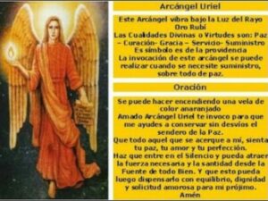 Oración al Arcángel Uriel: Luz y Sabiduría Divina