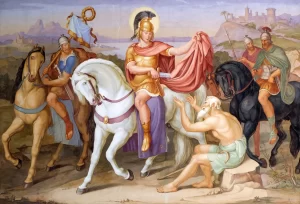 Oración de San Martín Caballero: Fe y Protección Divina