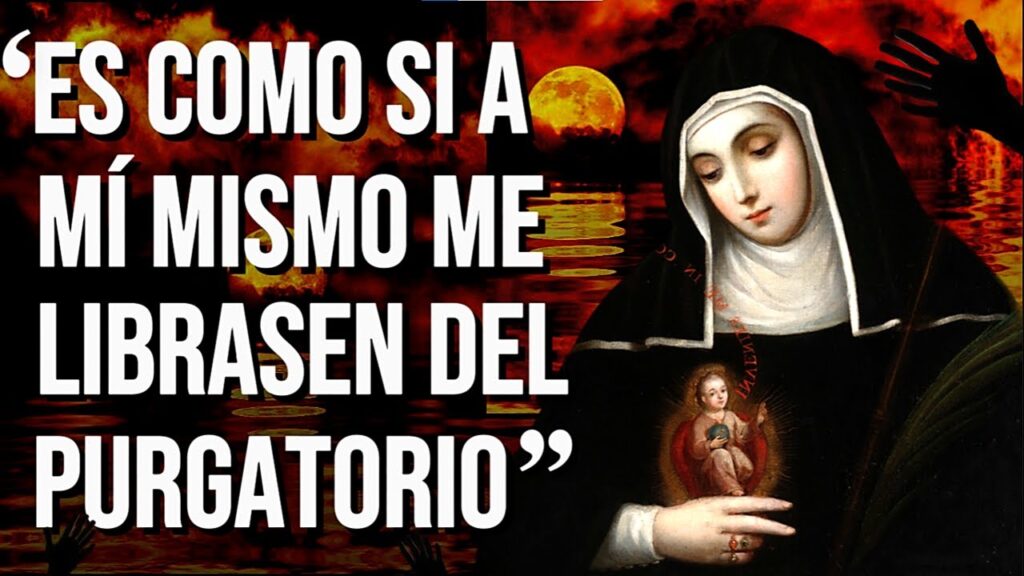 Oración de Santa Gertrudis para salvar 1000 almas del purgatorio