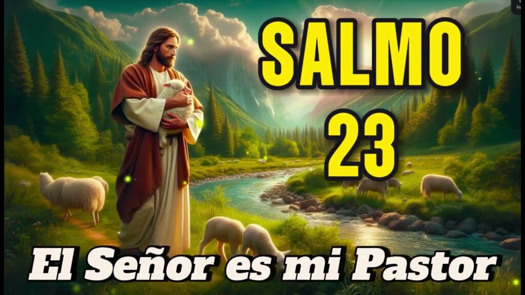 Oración El Señor es mi pastor: guía y protección divina