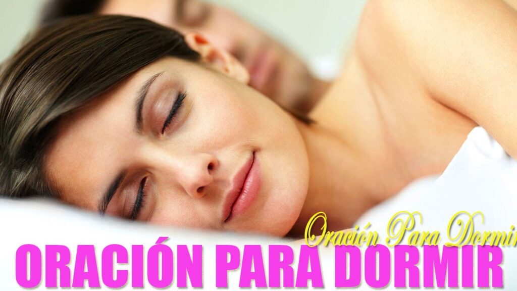 Oración para dormir bien y conciliar el sueño en paz