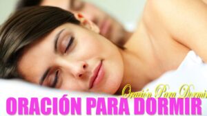 Oración para dormir bien y conciliar el sueño en paz