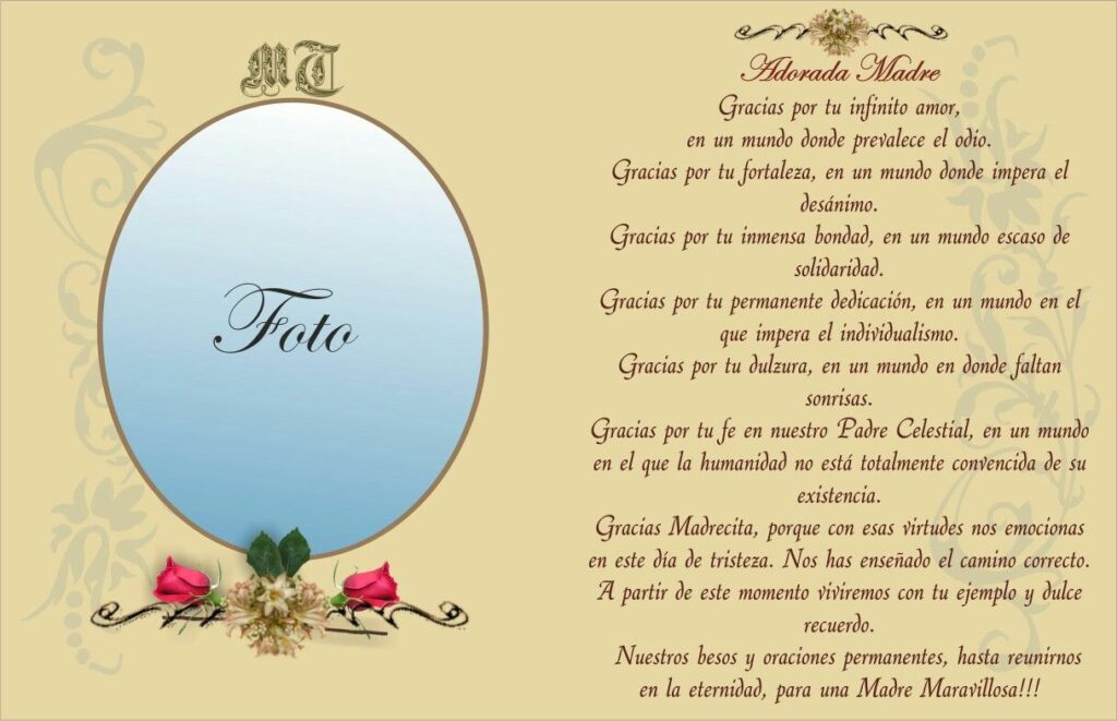 Oraciones para aniversario luctuoso: Recuerdos y Fe