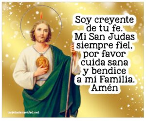 Imágenes de San Judas Tadeo con frases de agradecimiento