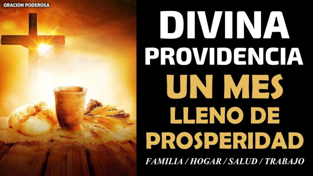 Oración a la Divina Providencia para la Prosperidad