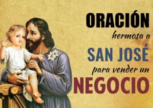 Oración a San José para vender tu negocio rápidamente