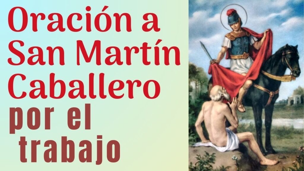 Oración a San Martín Caballero para conseguir trabajo