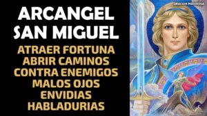 Oración a San Miguel Arcángel para abrir caminos y prosperidad