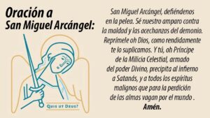 Oración a San Miguel Arcángel para el amor y protección