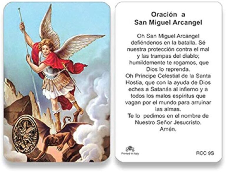 Oración a San Miguel: Protección diaria para tu vida