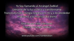 Oración al Arcángel Zadquiel para Transmutar Energías