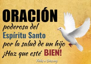 Oración al Espíritu Santo por la salud de un hijo