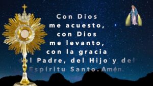 Oración con Dios: Me acuesto y me levanto en fe