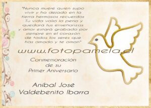 Oración de aniversario luctuoso: Recuerdos y esperanza