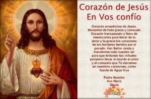Oración diaria al Sagrado Corazón de Jesús: Paz y Amor