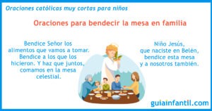 Oración para dar gracias por los alimentos: guía y ejemplos