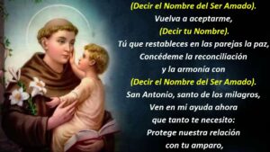 Oración para un amor difícil: San Antonio, ayúdame