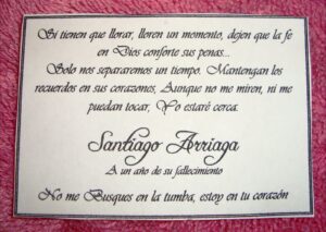 Oraciones para aniversario luctuoso: Recuerdos y Fe