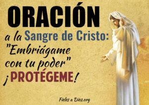 Sangre de Cristo, embriágame con tu amor y poder divino