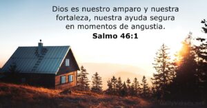 Texto bíblico de ánimo y fortaleza: Salmo 46 y más