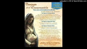 La caminata de la Virgen de la Encarnación: Oraciones Católicas