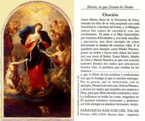 Novena Virgen Desatanudos: Milagros y Oraciones Poderosas