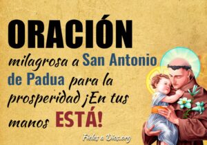 Oración a San Antonio para un milagro económico urgente