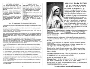 Rosario Blanco: Oraciones Católicas para la Fe y la Esperanza